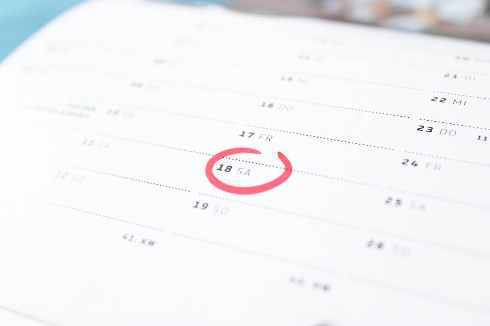 Calendrier définitif entraînement d’avant-saison 2019/2020